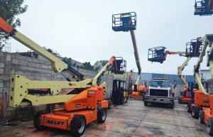 Renta de grúas articuladas en Querétaro